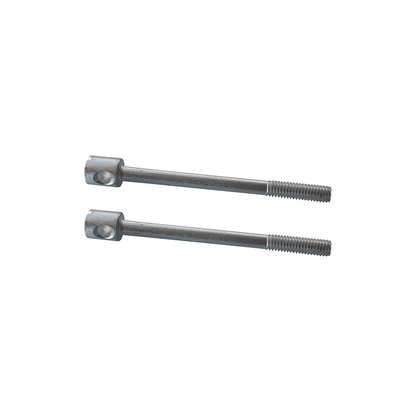 M4 * 15mm پیچ های چرخ دار الکتریکی با پیچ بسته بندی رشته ضخیم پیچ یک سوراخ پیچ های چرخ دار الکتریکی