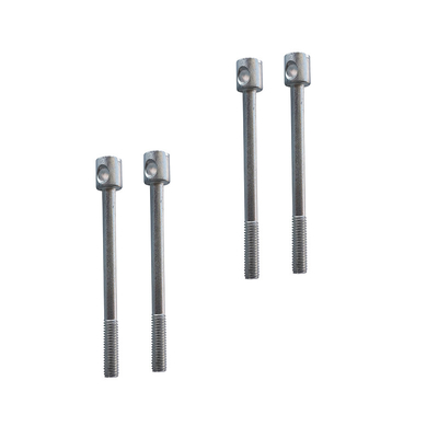 M4 * 15mm پیچ های چرخ دار الکتریکی با پیچ بسته بندی رشته ضخیم پیچ یک سوراخ پیچ های چرخ دار الکتریکی