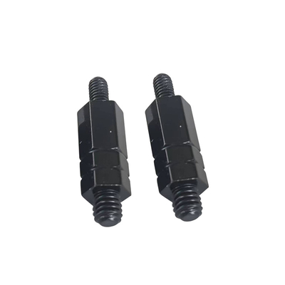 # 4-40 دو طرفه حلقه دار هیکس براکت برای اتصال شاسی سرد جعل شده M3 10mm الکتروفورز سیاه هیکس استد
