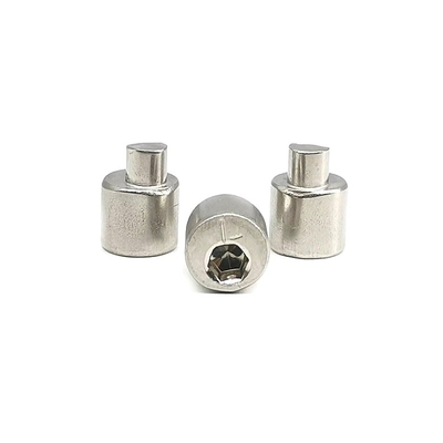 پیچ فولادی ضد زنگ تنظیم غیرعادی محور عقب 4.9X10.5 SUS304 جلا داده شده