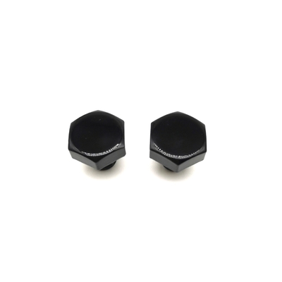 پیچ تزئینی فولاد ضد زنگ M8X7 برای چرخ HEX12.8 میلی متر ارتفاع سر رنگ روی