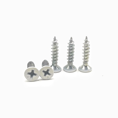 رنگ خود-تک رنگ مبلمان پیچ Countersunk Cross ANSI JIS