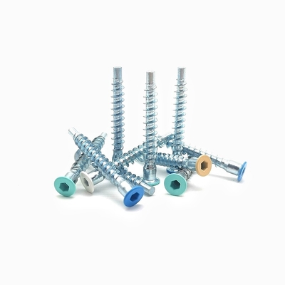 ضد غوطه ور شدن پیچ های سر سوکت هکساگون با رنگ 40.0mm فولاد کربن