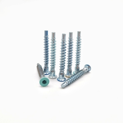 پیچ رولینگ شش ضلعی خودکشی پیشخوان پیچ تعمیری پیچ کابینت دندانه چوبی
