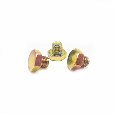 پیچ و پرچ توپی چرخ فولادی ضد زنگ تزئینی میخ های تزئینی شش ضلعی خارجی HEX 13.0 میلی متری