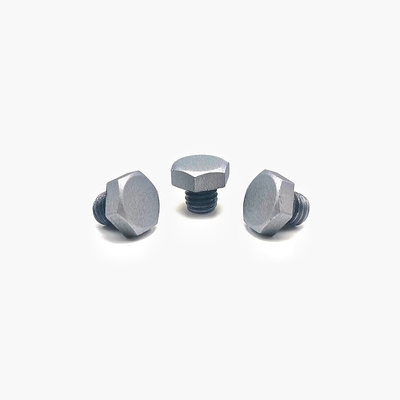 پیچ و پرچ توپی چرخ فولادی ضد زنگ تزئینی میخ های تزئینی شش ضلعی خارجی HEX 13.0 میلی متری