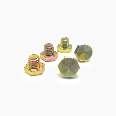 پیچ و پرچ توپی چرخ فولادی ضد زنگ تزئینی میخ های تزئینی شش ضلعی خارجی HEX 13.0 میلی متری