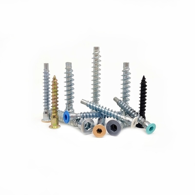 پیچ های کابینت چوبی ضد غوطه ور 2.9mm M6 * 50 M7 * 28 پیچ های خودکشی شش گوشه ای