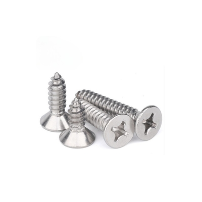 مرسوم کراس Countersunk سر تپ پیچ های سطح سر تکه دم