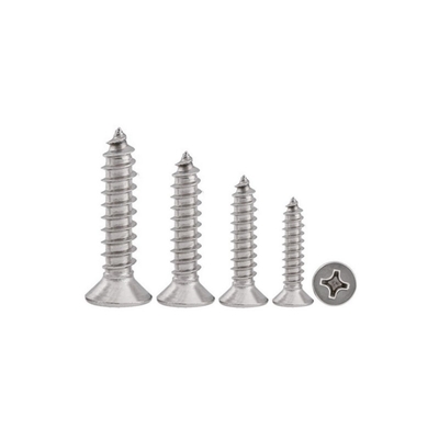 مرسوم کراس Countersunk سر تپ پیچ های سطح سر تکه دم
