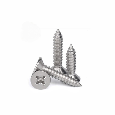 مرسوم کراس Countersunk سر تپ پیچ های سطح سر تکه دم