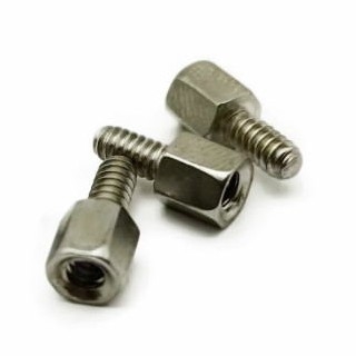 پیچ ایستاندف در پیچ های ایستاندف فولاد ضد زنگ پیچ فضایی کابینت کیف کامپیوتر یک راه پیچ براکت شش گوشه ای