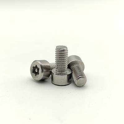 Torx T Drive Style ضد دستکاری A4-80 TR پیچ های سرپوش مقاوم در برابر مواد شیمیایی