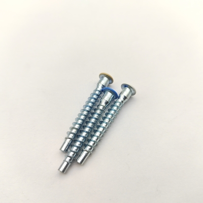 پیچهای خودکار استیل ضد زنگ M5 با سر تخت و روکش روی، بسته 100 عددی