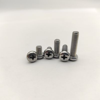 پیچ‌های ماشینی با سر تخت فیلیپس از جنس استیل ضد زنگ 304 A2-70 DIN 7985