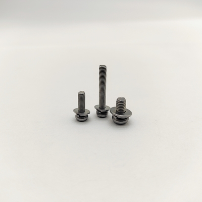 A4-70 پیچ های سر پکیج فولاد ضد زنگ با شستشوی قفل 316