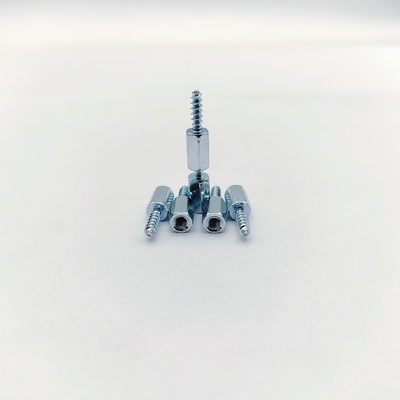 فاصل های شش گوش استیل ضد زنگ A4-70 M4-M12 با رزوه های سفارشی