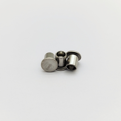 پرچ های نیمه لوله ای سر تخت استیل ضد زنگ A2 M2-M6