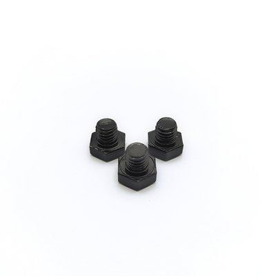 M8x1.25mm فولاد ضد زنگ بولت هکس 12.3mm سیاه الکتروپلاستی شده