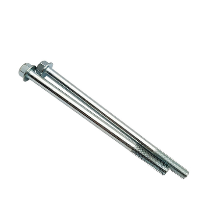 پیچ های ماشین بسیار بلند سر شش گوش A2-70 سختی استاندارد DIN963