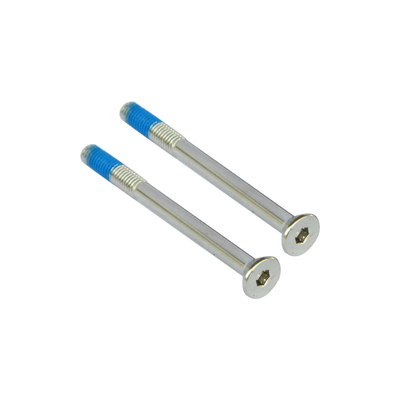 پیچ ماشین خود قفل BS M2x5 کروم طلاکاری شده با روکش نیکل