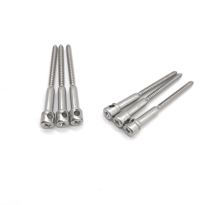 Sealing Stainless Steel Self Tapping Screw For Meter Instruments DIN404 SS Capstan