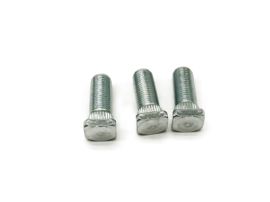 پیچ و مهره سر مربعی ضد زنگ دارای تاییدیه ISO طلاکاری شده با تحمل 0.05 میلی متر