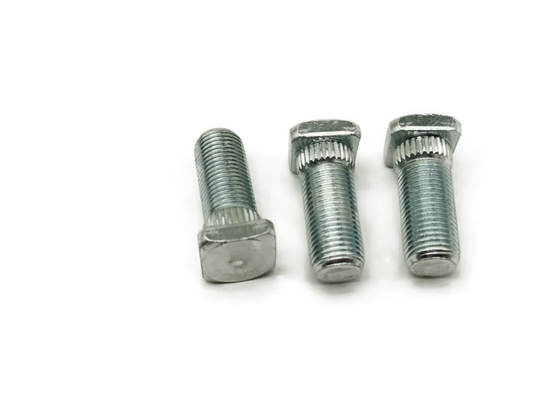 پیچ و مهره سر مربعی ضد زنگ دارای تاییدیه ISO طلاکاری شده با تحمل 0.05 میلی متر