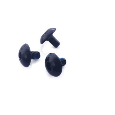 پیچ خود قفل ANSI، پیچ های آلومینیومی سیاه M6x10 Alu6061 مواد