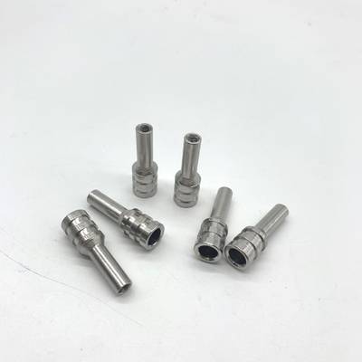 قطعات ماشینکاری تراش CNC الکتروفورزیس، مهره پرچ شش گوش 6x31.6mm