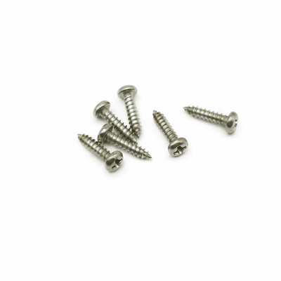 پیچ های خودکشی کوچک استیل ضد زنگ PA2.5x8 مواد SS304
