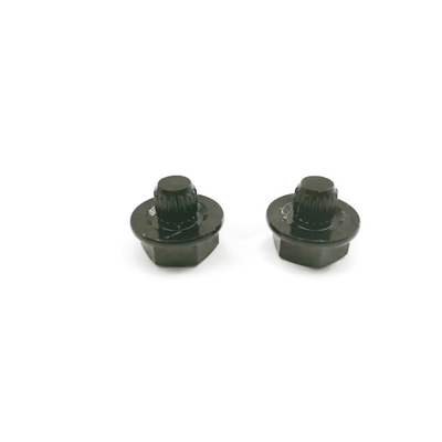 پرچ چرخ کروم SUS304 وزن 3.25 گرم، پرچ چرخ مشکی HEX12.5x13.2