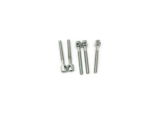پیچ سنج متقاطع M3x25 پیچ سرب گالوانیزه سندبلاست تک سوراخ