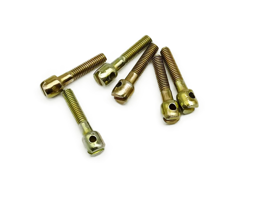 پیچ های خود حفاری فولاد کربنی با روکش روی M3x16 آهنگری سرد مورد تایید ANSI