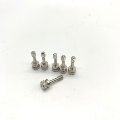 پیچ ماشین فولاد ضد زنگ Groove Knurling , M4 Captive Screw A4-80