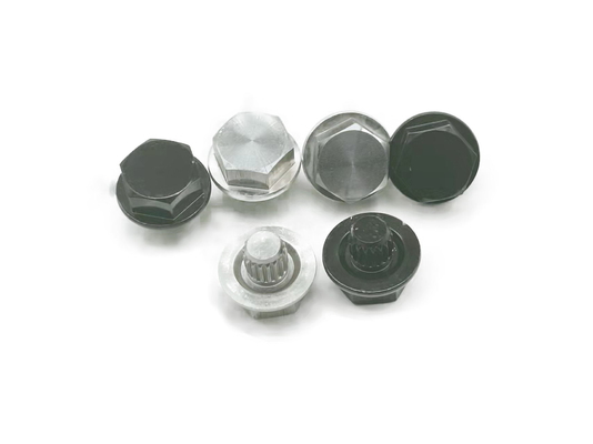 قطعات ماشینکاری تراش CNC 7x14mm 6063 میخ های تزئینی آلومینیومی ANSI