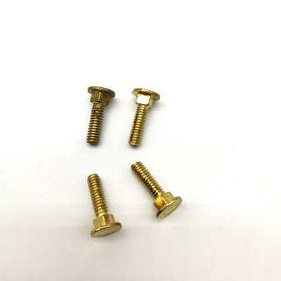 پیچ ماشین سر تخت فولاد ضد زنگ 5/32X16.5mm ISO9001 شانه مربعی