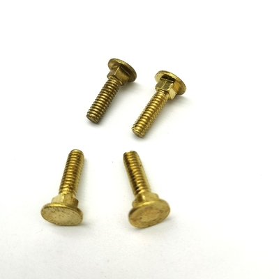 پیچ ماشین سر تخت فولاد ضد زنگ 5/32X16.5mm ISO9001 شانه مربعی