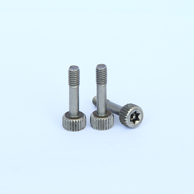 6-32 × 1/2 اینچ دستگاه امنیتی ضد ضربه دکمه پیچ 6 لوب سر پین مرکزی Torx