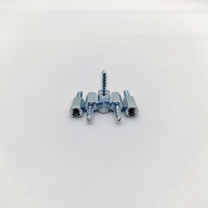 فاصل های شش گوش استیل ضد زنگ A4-70 M4-M12 با رزوه های سفارشی