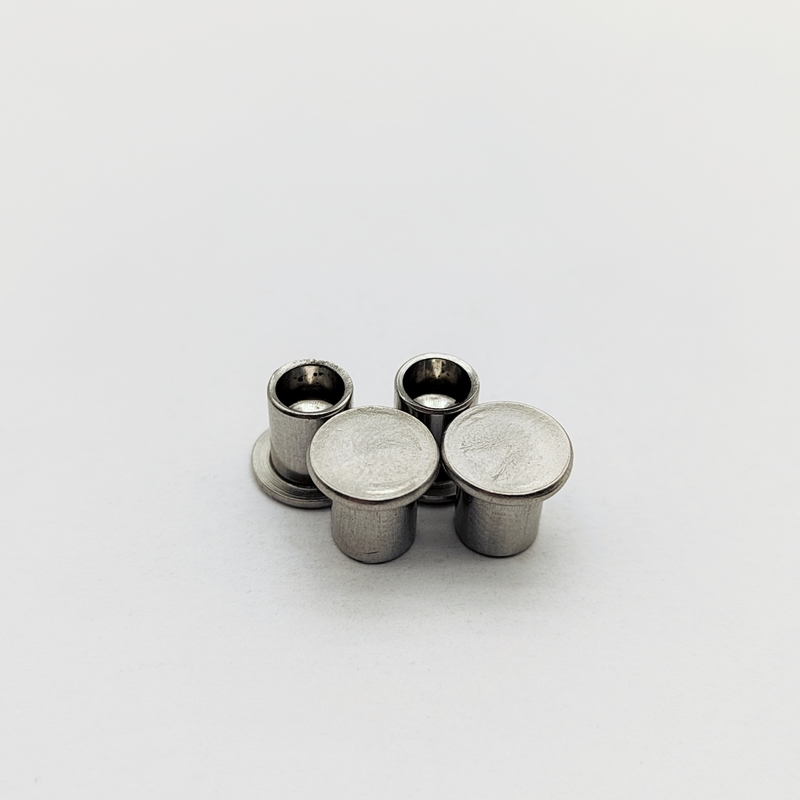 304 فولاد ضد زنگ نایت های نیمه لوله ای سر صاف DIN 7340 M3-M8