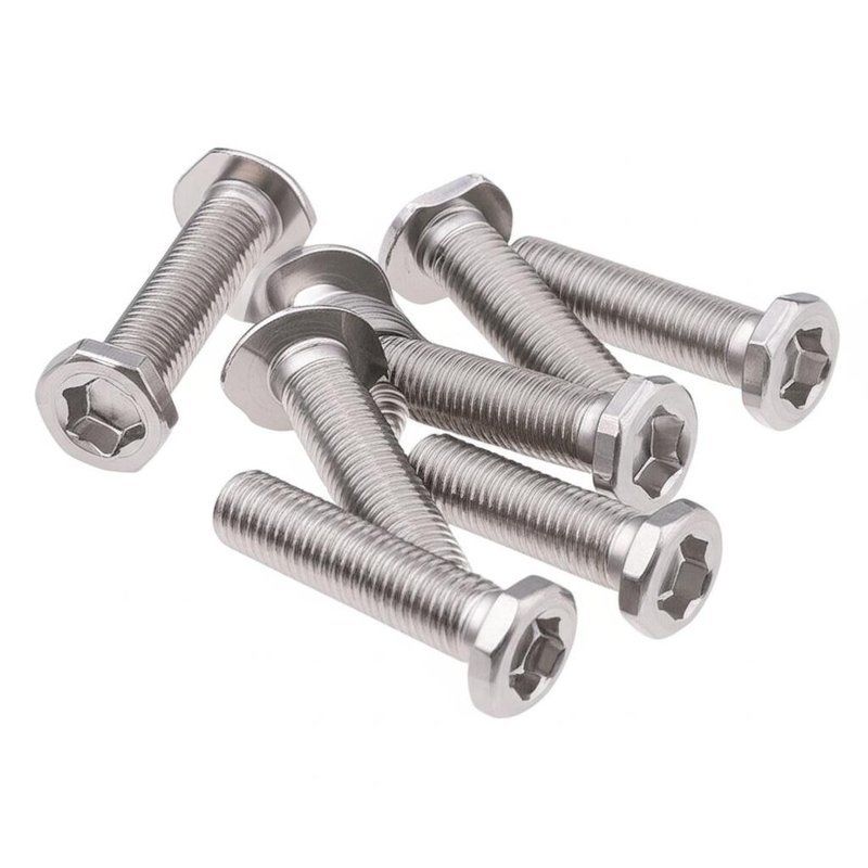 External Hexagon Stainless Steel Lock Screws Designed with Good Tensile Strength Providing Performance in Harsh Environments