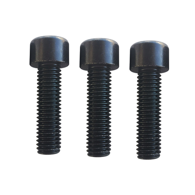 پیچ های چرخ ماشین داکرومت نقره اندود مشکی M10X1.5X35 استحکام 10.9 فولاد آلیاژی