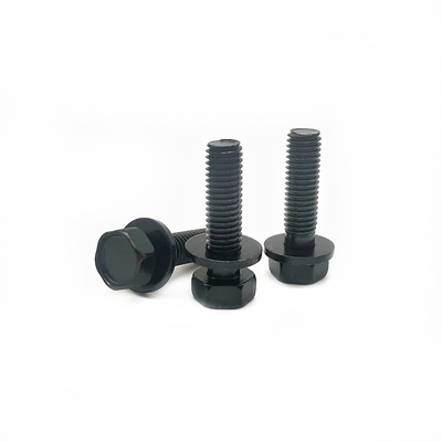 10.9 درجه ششم گوشه ای پیچ ترکیبی با پد مسطح و Dacromet-پلاکت خارجی