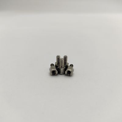 فاصل های شش گوش صنعتی SS316/برنجی با ماشینکاری CNC و رزوه های سفارشی