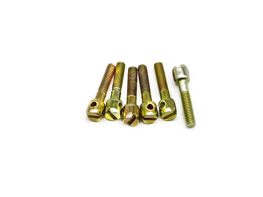 پیچ های قطب برق از فولاد نرم M3x16 برقی گالوانیزه کراس پیچ با پیچ های دقیق سوراخ