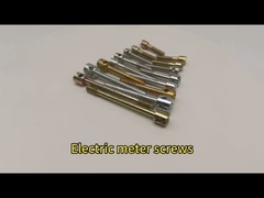 پیچ متر برقی موضوع فولاد ضد زنگ دستگاه پیچ آهنی M3x8 C1035K مواد