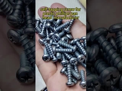 پیچ های خودکف کننده برای پلاستیک های فلپس