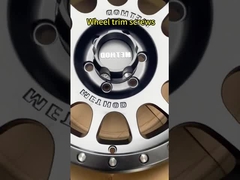 پیچ توپی چرخ با طول ساقه 6.4 میلی متر رزوه گل مستقیم ارتفاع سر 6.8 میلی متر