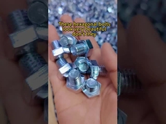 پیچ های شش گوش با استحکام بالا / ماشین آلات سنگین و ساخت و ساز / آلیاژ و استیل ضد زنگ / سفارشات دسته ای گوانب